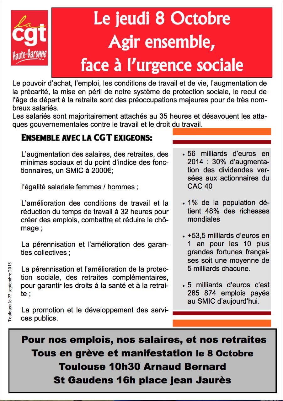 accès au tract