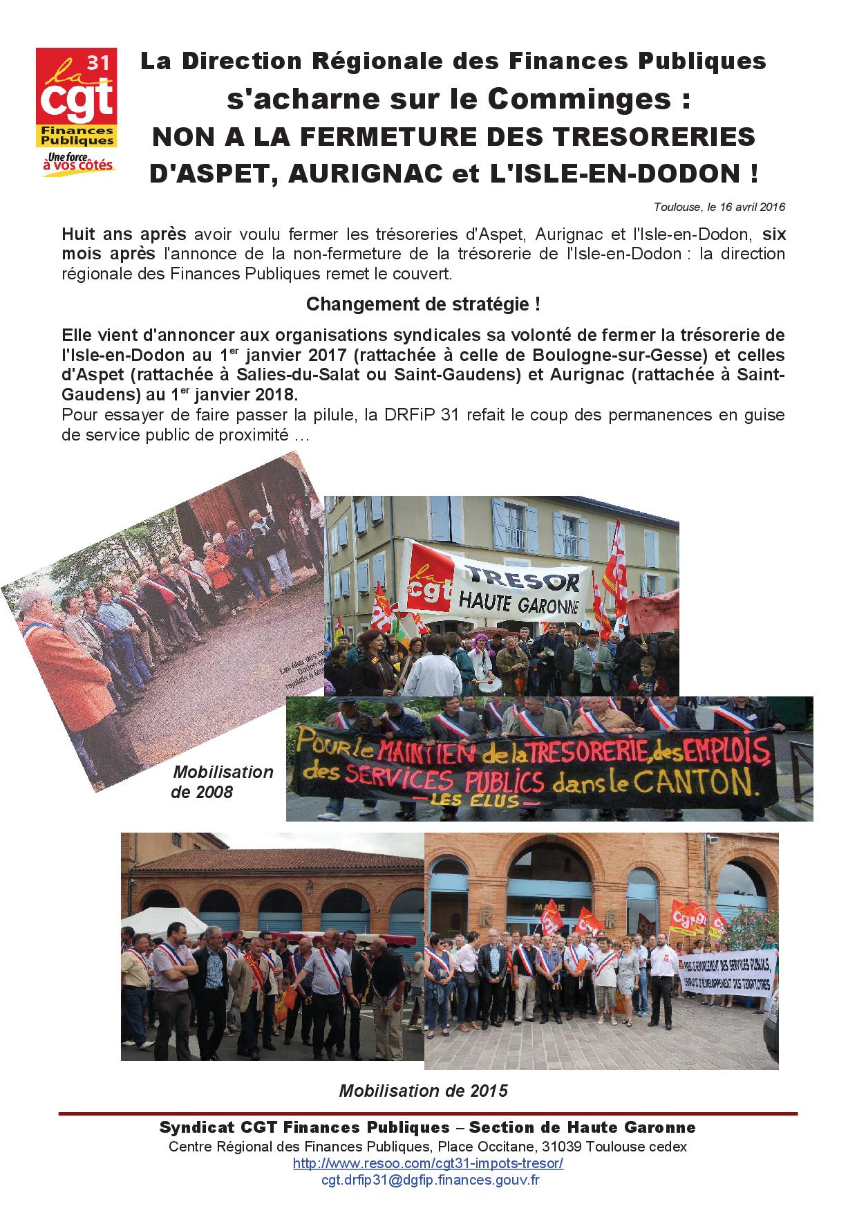 accès au tract