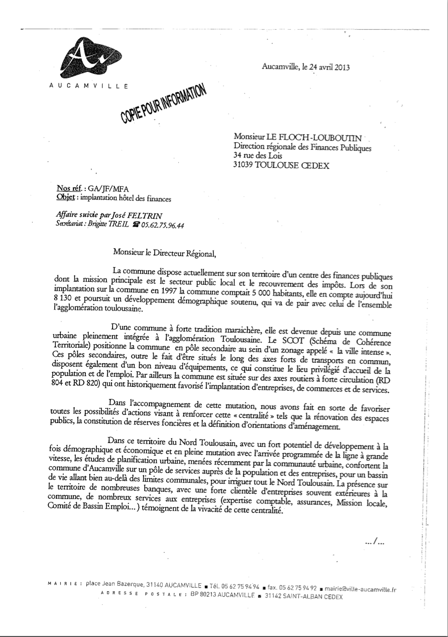 accès au courrier