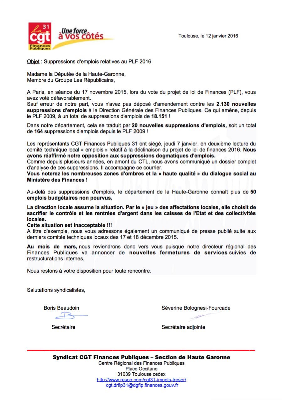 accès au courrier