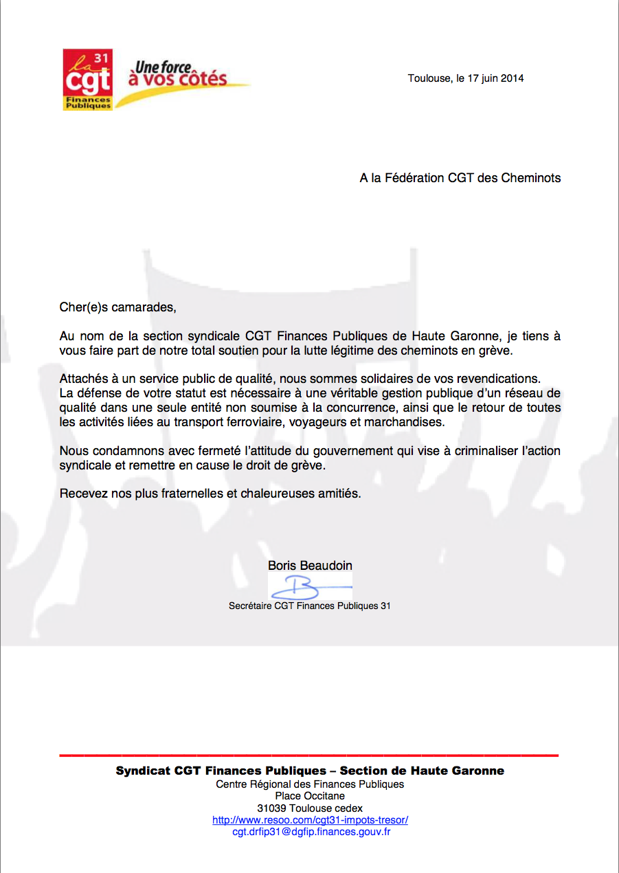 accès au tract