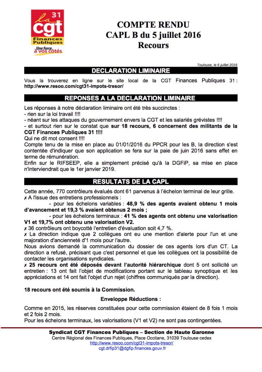 accès au compte-rendu