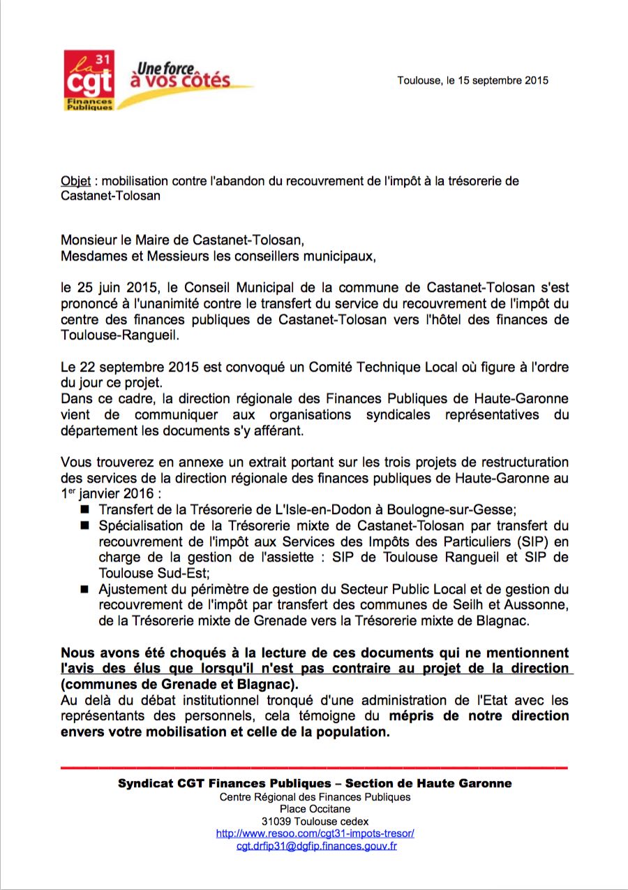 accès au courrier