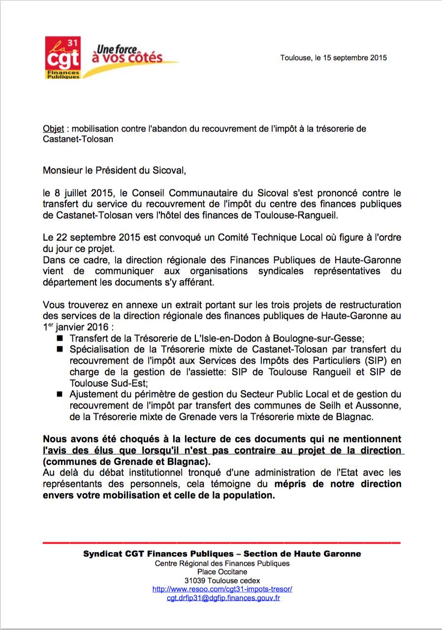 accès au courrier