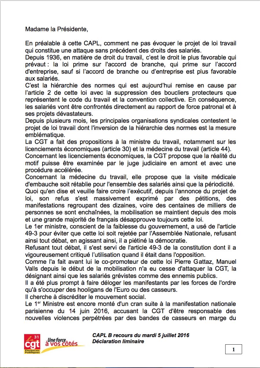 accès à la déclaration