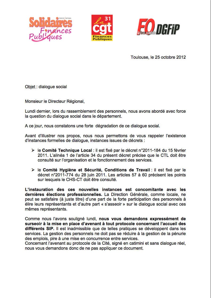 accès au courier
